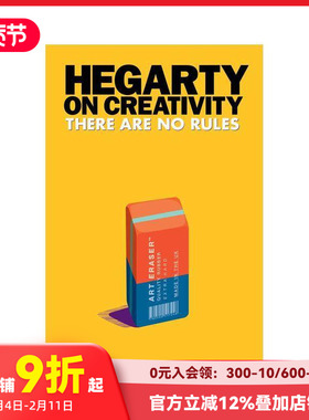 【预售】创意无规则 Hegarty on Creativity:There are No Rules 原版英文广告包装设计 Thames & Hudson