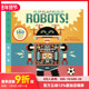 预售 原版 搭建机器人 Flap Robots Flip Build 英文儿童趣味