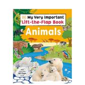 Lift Important Book Animals the Flap Very 善本图书 预售 重要百科全书：动物百科 原版 英文儿童绘本 我