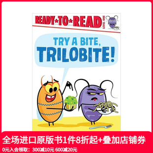 三叶虫 Try 原版 预售 英文儿童 Trilobite 咬一口吧 Bite