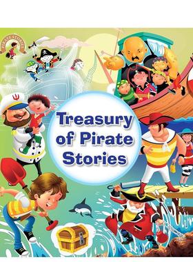 【现货】英文原版 海盗故事库（活页夹） Treasury of Pirates Stories 儿童英语章节桥梁故事小说 10岁以上 进口图书 善本童书
