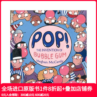 英文儿童阅读故事 发明 泡泡糖 The Gum 进口原版 Bubble 英文原版 Invention 善本图书 书籍 Pop 现货