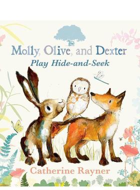 【现货】兔子莫莉/猫头鹰奥利夫和狐狸德克斯特 Molly  Olive and Deter 原版英文儿童绘本
