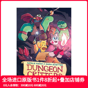 Critters Dungeon 地牢生物 英文原版 善本图书 进口漫画 现货