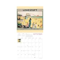 【预售】英伦复古旅行海报 2027年挂历（艺术日历） English Travel Posters Wall Calendar 2027 (Art Calendar) 原版日历 thumbnail 4