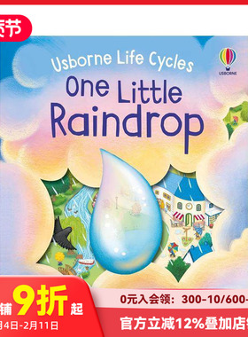 【现货】【生命周期】一颗小雨滴 【Life Cycles】One Little Raindrop 原版英文儿童绘本
