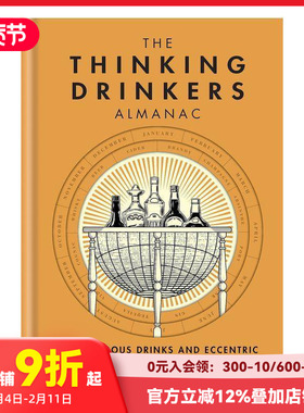 【预售】思考型饮酒者年鉴 和酒有关的趣味故事知识合集 The Thinking Drinkers Almanac 英文原版进口调酒饮酒图书