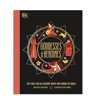【现货】女神与英雄 Goddesses and Heroines 原版英文儿童绘本