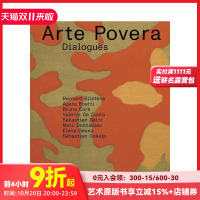 【预售】贫穷艺术·对话集 Arte Povera. Dialogues 原版英文艺术画册画集