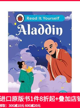 【预售】阿拉丁 Aladdin:  Read It Yourself - Level 3 Confident Reader 原版英文儿童分阶阅读 善本图书