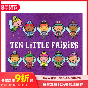 【预售】十个小仙女 Ten Little Fairies  原版英文儿童绘本 善本图书