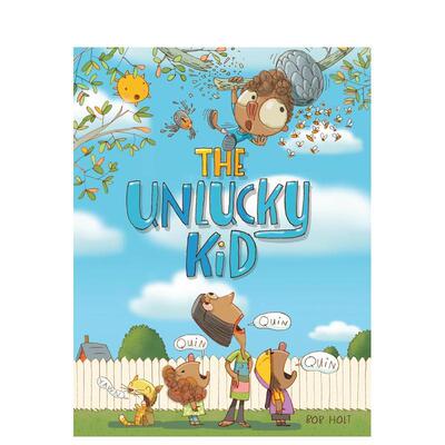 【预售】不幸的孩子 Unlucky Kid 原版英文儿童绘本 善本图书