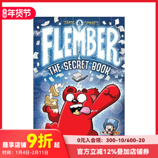 弗莱姆伯岛 1-5秘密之书 Flember 1-5 原版英文儿童章节书 百万销量年度插画家Jamie Smart儿童奇幻冒险系列