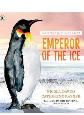 【现货】保护地球：冰上王者帝企鹅  Protecting the Planet 原版英文儿童绘本 Nicola Davies  插画师Catherine Rayner 善本图书