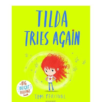 【预售】蒂尔达再次尝试 儿童情绪管理绘本 【Big Bright Feelings】Tilda Tries Again 原版英文儿童绘本 善本图书