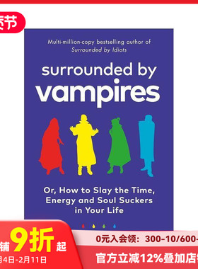 【预售】被吸血鬼包围 Surrounded by Vampires 原版英文社会科学 善本图书