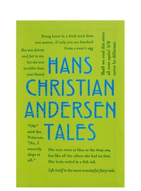【预售】【字云经典】安徒生童话 【Word Cloud Classics】Hans Christian Andersen Tales 原版英文文学 特殊书口 压纹封面