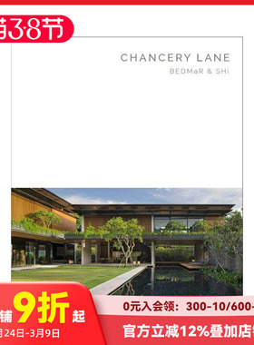 【现货】新加坡住宅Chancery Lane:Bedmar热带居住建筑 【Masterpiece Series】Chance 原版英文建筑设计