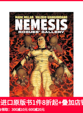 【预售】黑马漫画 内密斯：恶棍图鉴 卷1-5 Nemesis: Rogues' Gallery 暗黑风格超级英雄图像小说 BIGGAME续集 原版英文