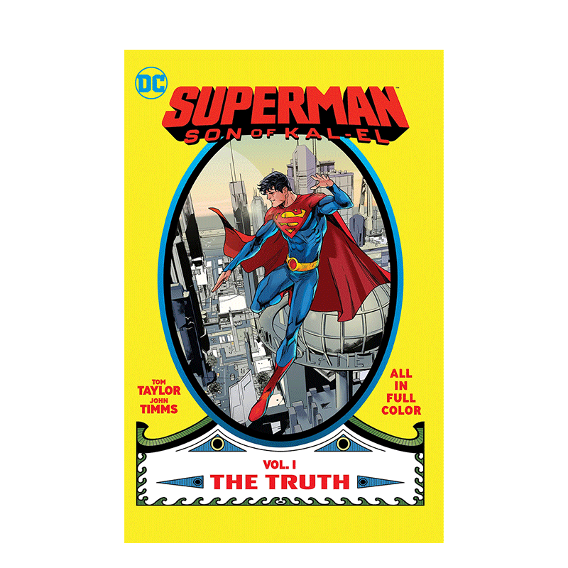 【预售】英文原版 超人之子 卡尔-艾尔 V1 真相 Superman S
