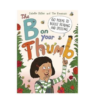 The Your 趣味英文字母认知英语启蒙绘本 Thumb大拇指竖起来像字母B 现货