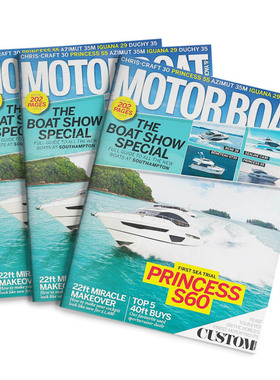 【订阅】 Motor Boat And Yachting 游艇游船杂志 英国英文原版 年订12期 E283 善本图书
