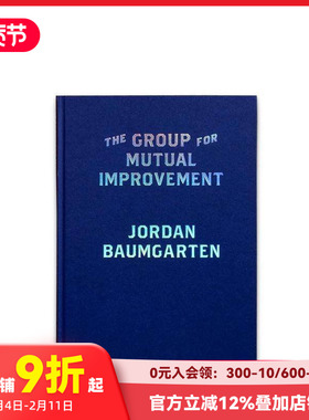 【现货】互助小组 美国摄影师Jordan Baumgarten The Group for Mutual Improvement 原版英文摄影作品集