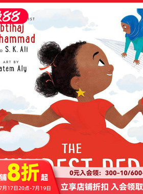 【现货】最亲切的红色：头巾与友谊的故事 The Kindest Red: A Story of Hijab and Friendship 原版英文儿童绘本 善本图书