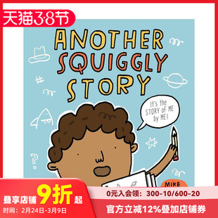 【预售】另一个挤眉弄眼的故事 Another Squiggly Story 英文原版进口儿童绘本漫画 善本图书
