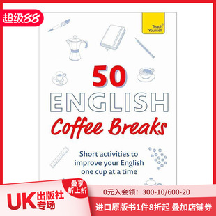 Coffee 善本图书 英文语言学习 原版 Breaks English 咖啡时光 次英式 预售