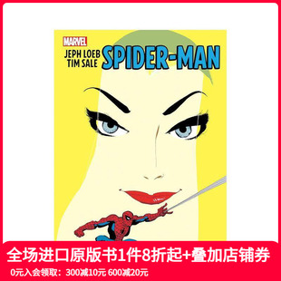 Gallery 预售 Man 原版 蜘蛛侠 Loeb Tim Jeph Spider 图库版 善本图书 英文漫画 勒布和蒂姆 杰弗 Sale 萨利 Edition