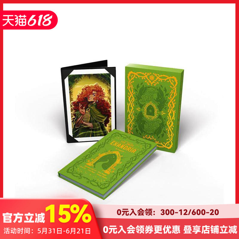 【预售】【精装特典版】关键角色：埃克桑德里亚奇谭 第二册?阿塔甘 Critical Role 原版英文漫画书 善本图书