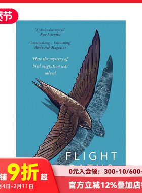 【预售】飞行路径：鸟类迁徙之谜是如何解开的 Flight Paths 原版英文社会科学 善本图书