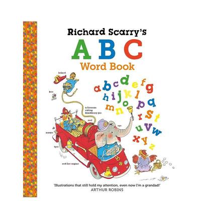 【现货】理查德·斯卡里的ABC单词书 Richard Scarry's ABC Word Book 英文原版儿童绘本
