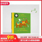 现货 原版 故事管弦乐队启蒙：动物嘉年华 First Orchestra Story 英文儿童趣味