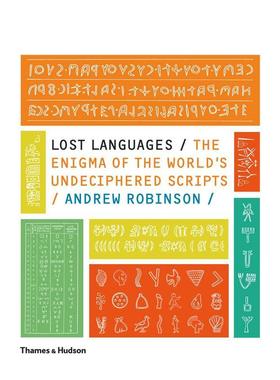 【现货】失落的语言：世界未破译文字之谜 Lost Languages 原版英文人文历史进口原版善本图书