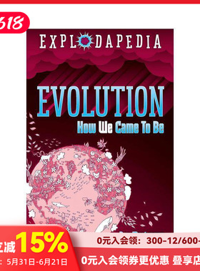 【预售】爆炸百科：进化 【Explodapedia】Evolution 原版英文青少年读物 善本图书