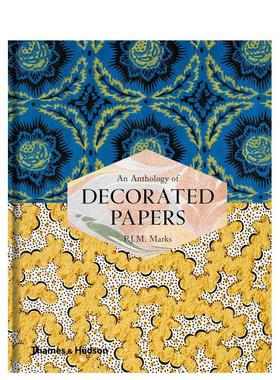 【现货】【T&H】An Anthology of Decorated Papers 装饰纸张选集 纹样素材 原版图书