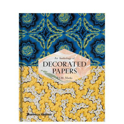 【现货】【T&H】An Anthology of Decorated Papers 装饰纸张选集 纹样素材 原版图书