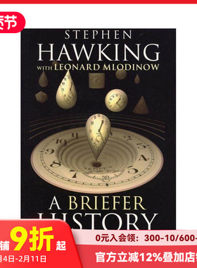 【现货】A Briefer History of Time 时间简史 英文原版小说
