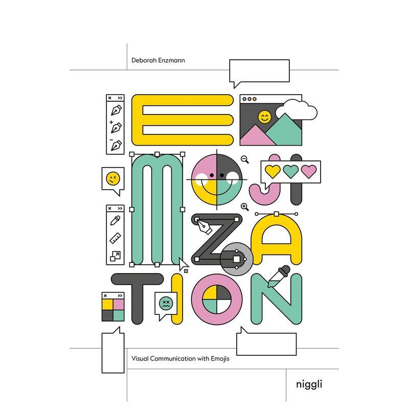 【现货】表情符号化:用表情符号进行视觉交流 Emojization Visual Communication With Emojis 原版英文字体图案设计