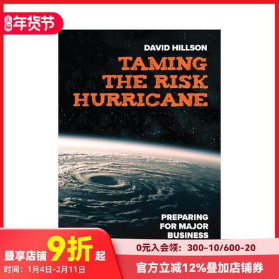 【预售】驯服风险飓风 Taming The Risk Hurricane 原版英文商业行销
