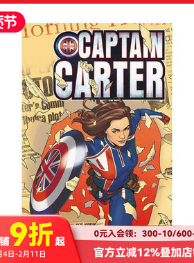【预售】神盾局特工佩吉·卡特：翻天覆地的变化 Captain Carter: Woman Out Of Time 进口原版英文漫画书