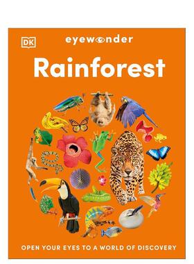 【预售】【视觉奇观】雨林之谜 【Eyewonder】Rainforest 原版英文儿童绘本
