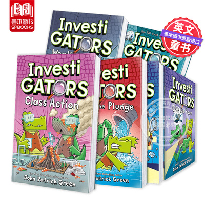 【鳄鱼侦探小队】风云变幻 InvestiGators: Weather or Not 原版英文儿童漫画 教师推荐儿童悬疑侦探漫画 纽约时报