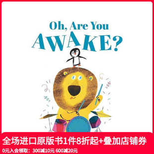 原版 善本图书 咦 Are You 英国插画师Jarvis 你醒着吗？ 英文儿童绘本 Awake? 预售