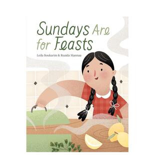 【预售】周日是个大日子 Sundays Are for Feasts 原版英文儿童绘本