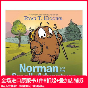 Norman Smell 预售 气息 爆笑故事 幽默 英文儿童绘本 and 诺曼与冒险 Adventure the 友谊 原版