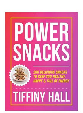 【预售】能量零食 Power Snacks 原版英文餐饮生活美食