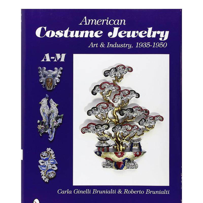 【预售】美国服装珠宝首饰：艺术与产业 A-M American Costume Jewelry: Art and Industry， 1935-1950， A-M 原版英文珠宝首饰